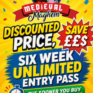 Up To 6 Weeks Unlimited Entry and Play